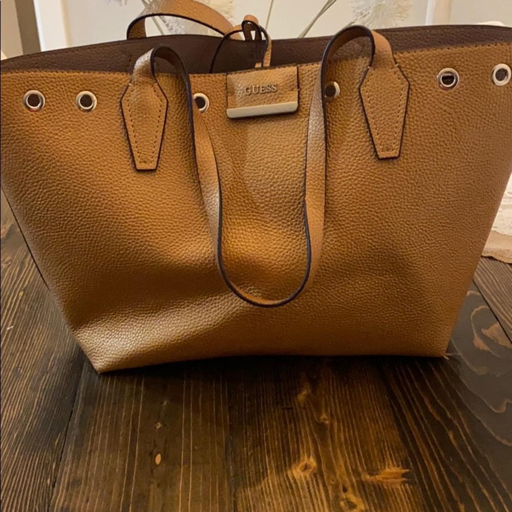 Guess 2-in-1 tote with free wallet